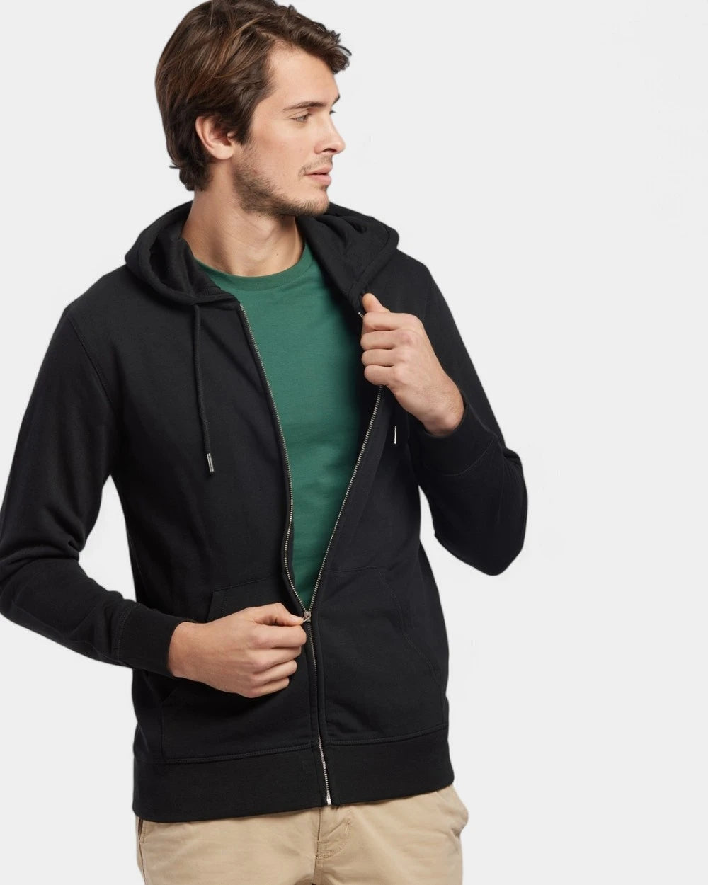 Hoodie zippé unisexe Made in France à personnaliser - 24