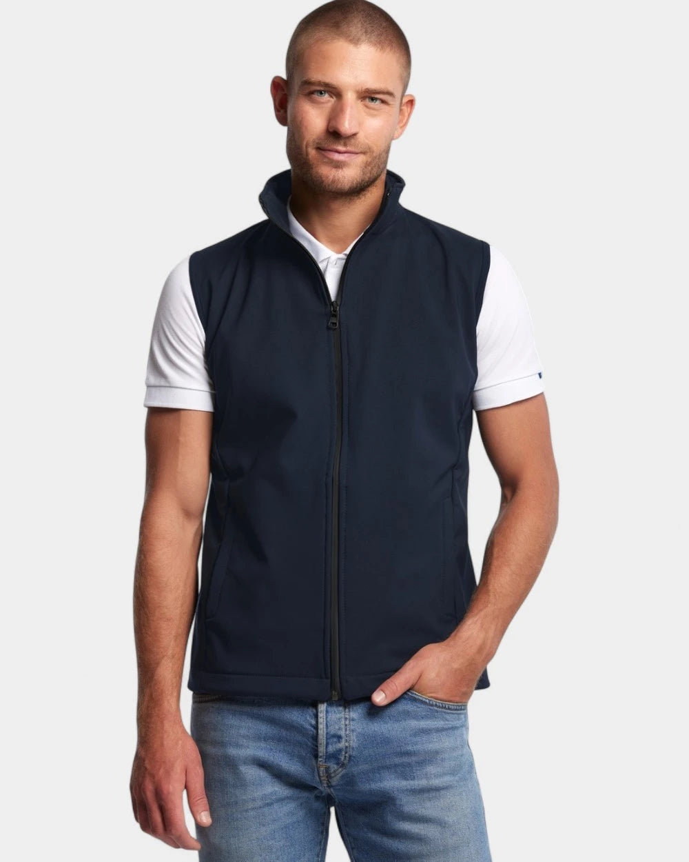 Bodywarmer softshell homme Made in France à personnaliser - 2