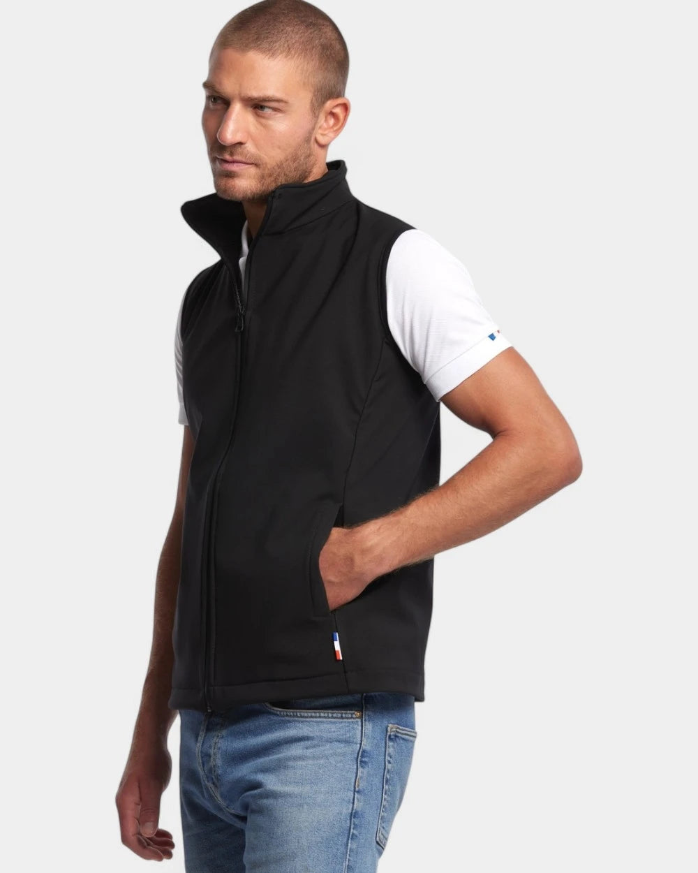 Bodywarmer softshell homme Made in France à personnaliser - 3