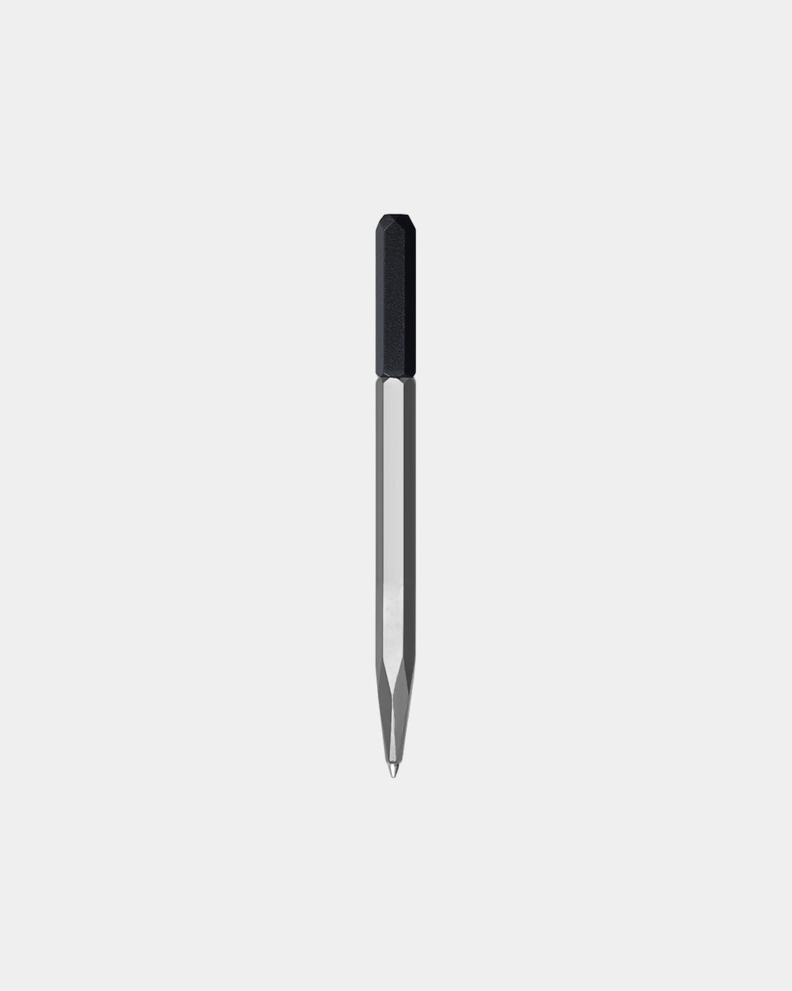 Stylo bille aluminium gravure laser à personnaliser - Black