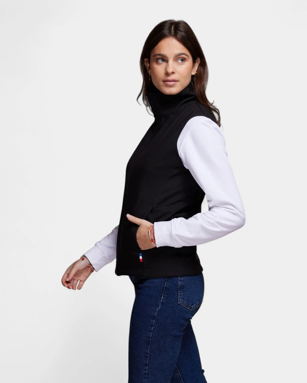 Bodywarmer softshell femme Made in France à personnaliser - 3