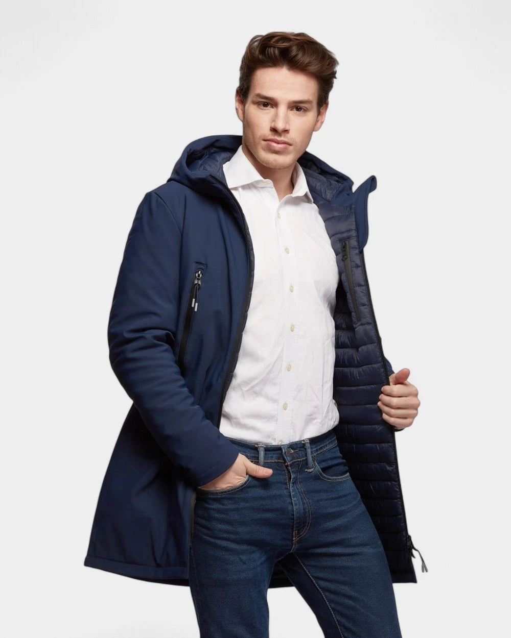 Parka softshell avec doublure doudoune à personnaliser - 5