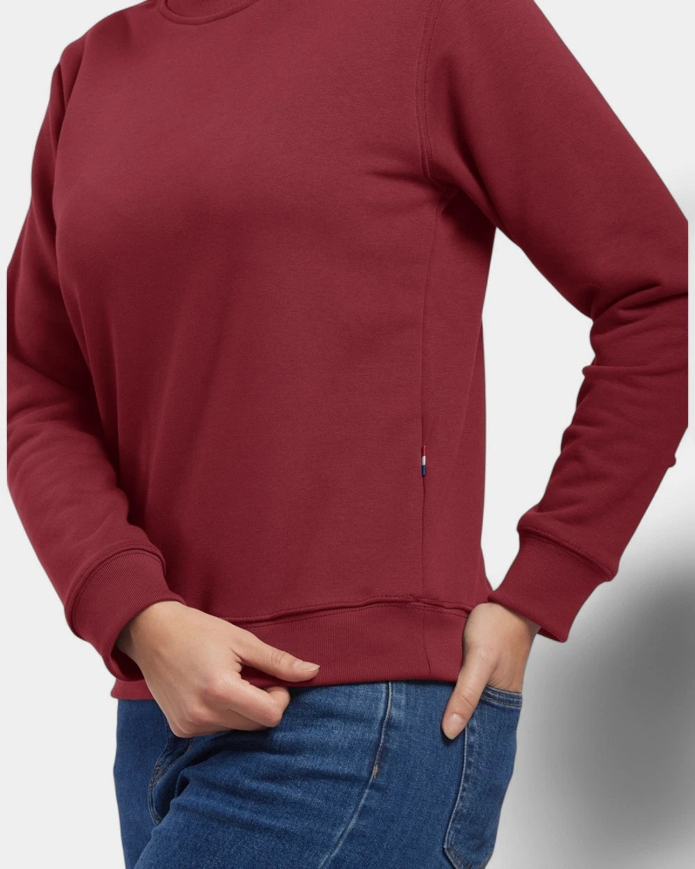 Sweatshirt à col rond Made in France à personnaliser - 11
