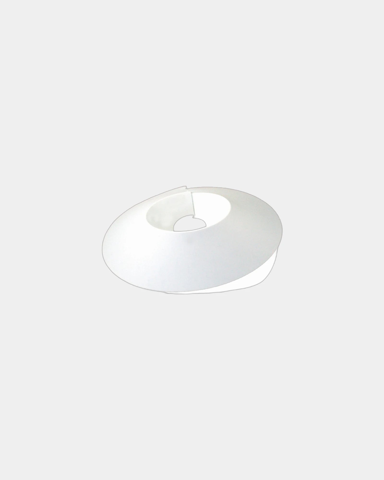 Socle rond polypro à personnaliser - Blanc