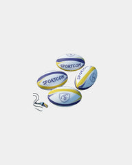 Ballon Rugby 21cm à personnaliser - Multicolore