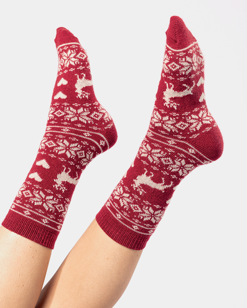 Chaussette d'hiver unisexe à personnaliser - 1