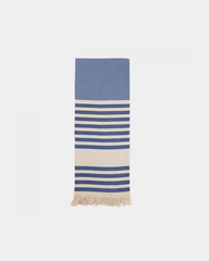Fouta de plage made in Europe personnalisable - Bleu