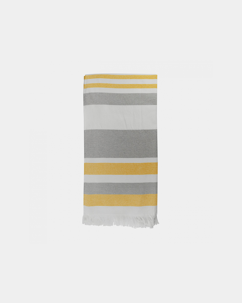 Fouta made in Europe à personnaliser - Jaune