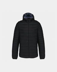 Doudoune avec capuche pour homme à personnaliser - Black