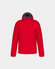 Doudoune avec capuche pour homme à personnaliser - Red