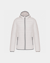 Doudoune avec capuche pour homme à personnaliser - White