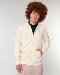 Sweat zippé unisexe personnalisable en coton bio - 18