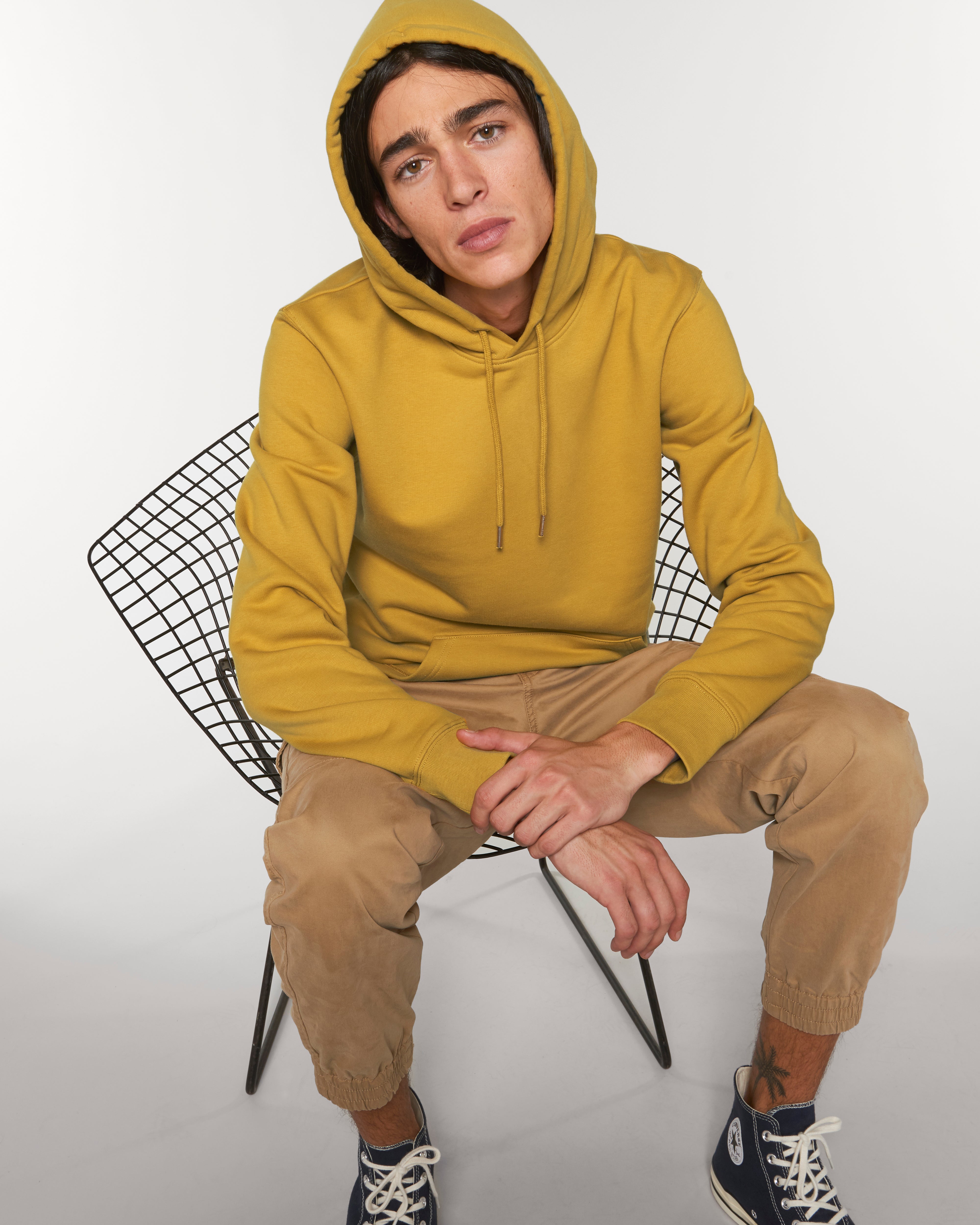 Sweat à capuche iconique à personnaliser en coton bio - 46