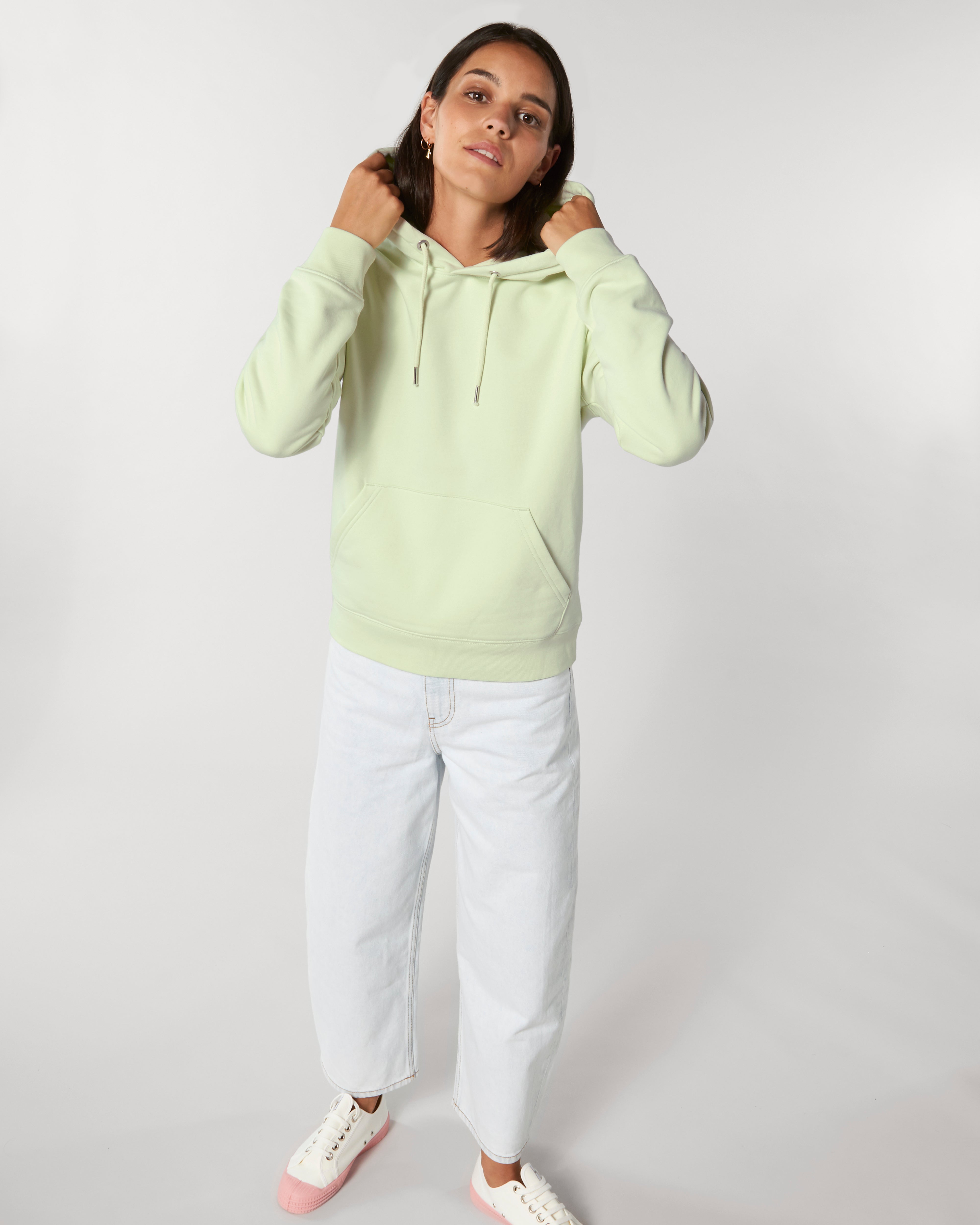 Sweat à capuche iconique à personnaliser en coton bio - 40