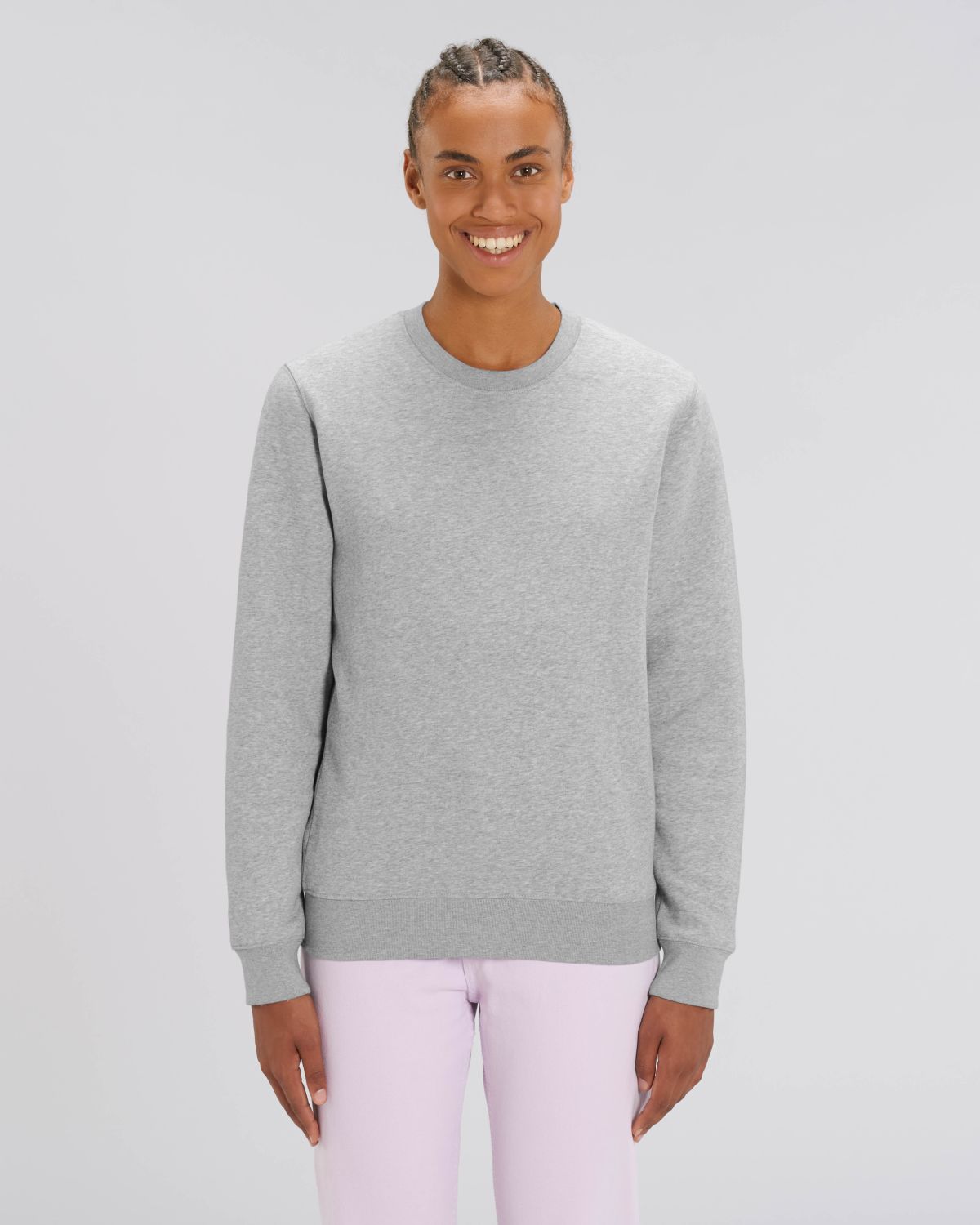 Sweat premium col rond unisexe en coton bio à personnaliser - 5