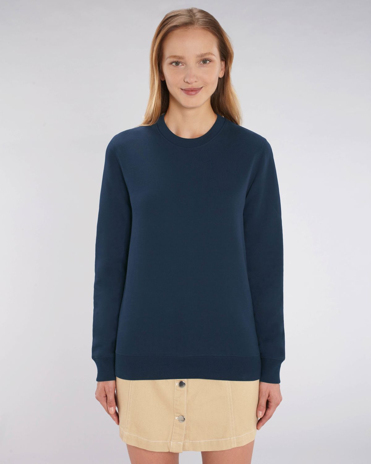 Sweat premium col rond unisexe en coton bio à personnaliser - 7